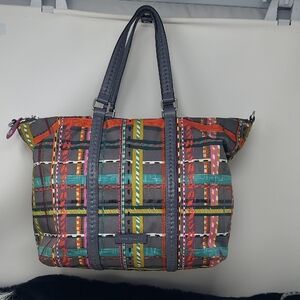 Vera Bradley Multicolor Plaid Tote